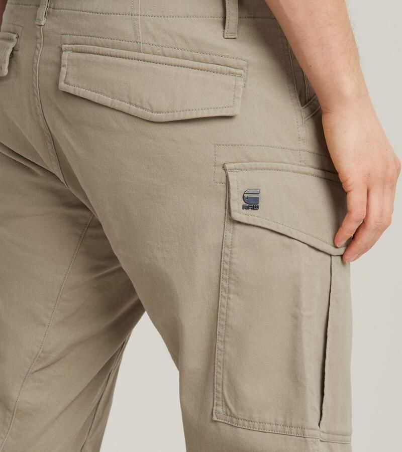 G-Star RAW Cargo Broek Regular Tapered Beige Heren - Foto 5