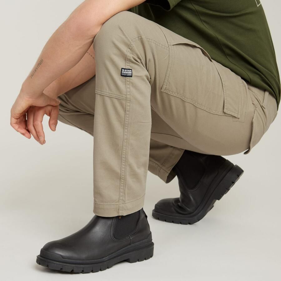 G-Star RAW Cargo Broek Regular Tapered Beige Heren - Foto 2