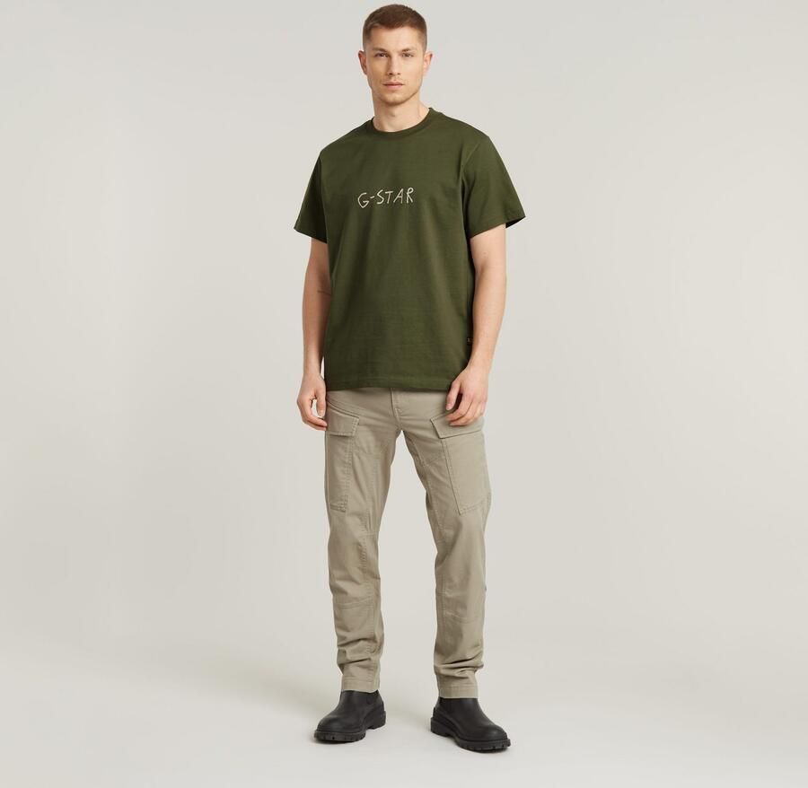 G-Star RAW Cargo Broek Regular Tapered Beige Heren - Foto 4