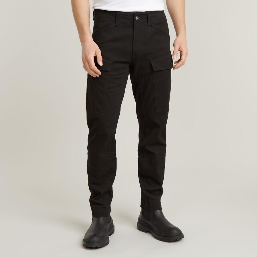 G-Star Raw Tapered fit cargobroek met riemlussen model 'Rovic' - Foto 7