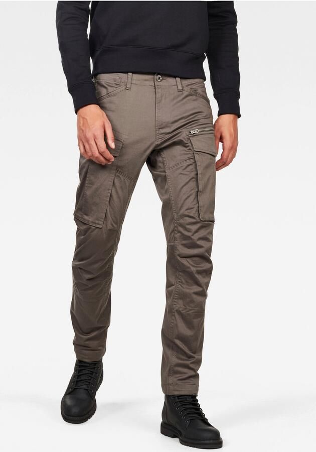 G-Star Jeans- gs rechte taps toelopende indigo verouderd Green Heren - Foto 11