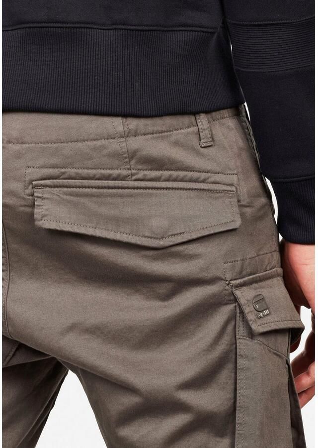 G-Star Raw Straight tapered fit cargobroek met stretch model 'Rovic' - Foto 17