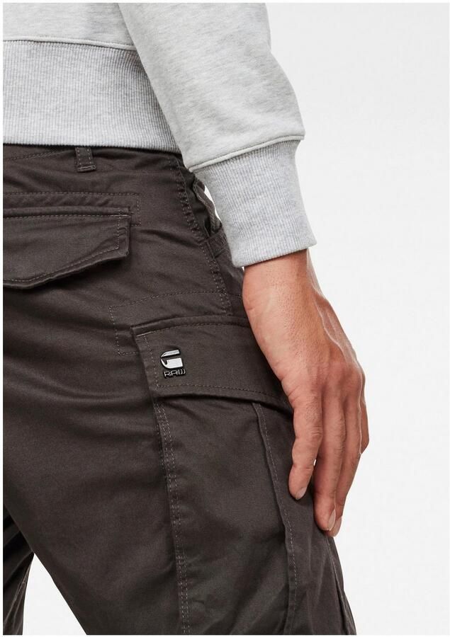 G-Star Antraciet G Star Raw Cargobroeken Rovic Zip 3d Regular Tapered - Foto 18