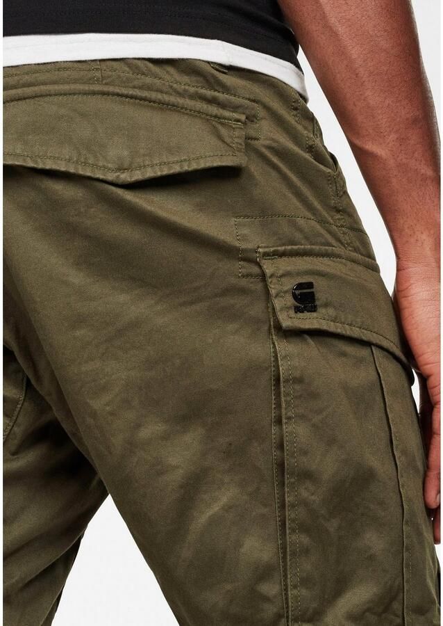 G-STAR Rovic zip 3d regular fit cargobroek met katoen 6059 dk bronze green - Foto 19