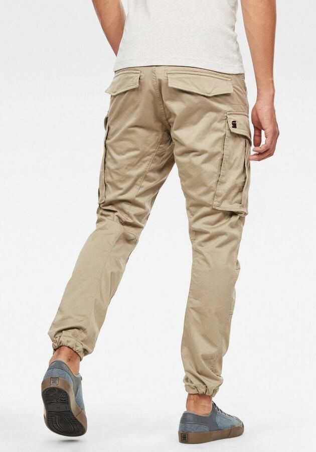 G-Star Raw Straight tapered fit cargobroek met stretch model 'Rovic' - Foto 18