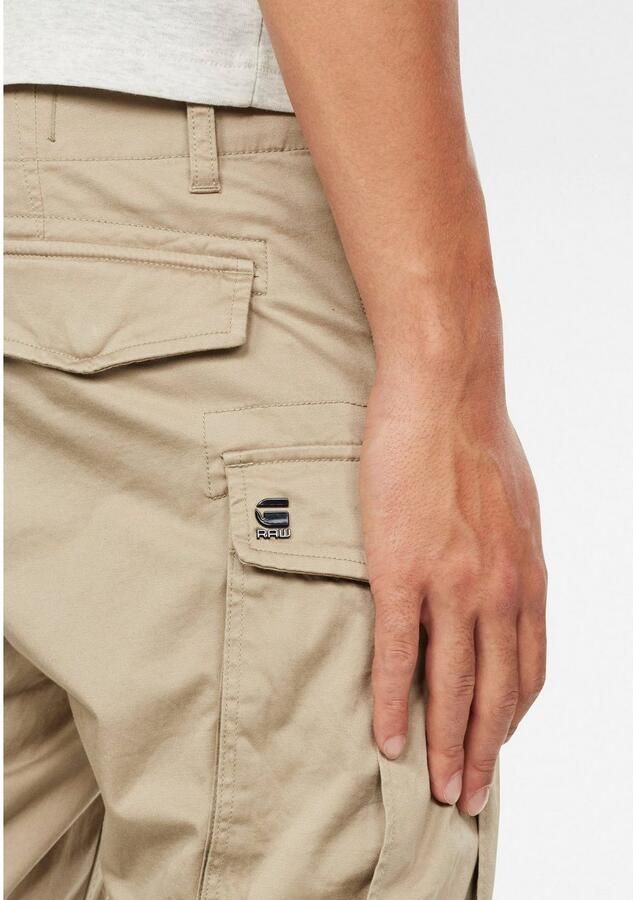 G-Star Raw Straight tapered fit cargobroek met stretch model 'Rovic' - Foto 16