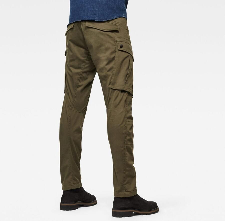 G-STAR Rovic zip 3d regular fit cargobroek met katoen 6059 dk bronze green - Foto 12