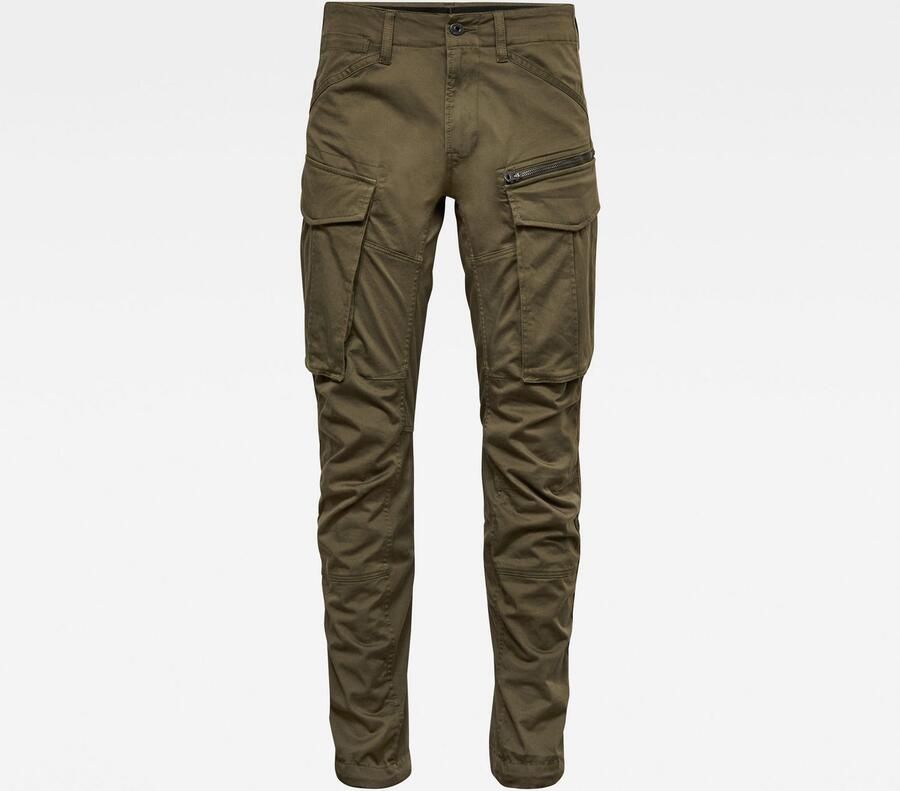 G-STAR Rovic zip 3d regular fit cargobroek met katoen 6059 dk bronze green - Foto 14
