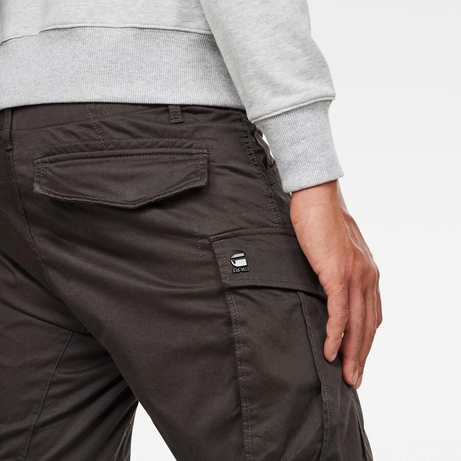 G-Star Antraciet G Star Raw Cargobroeken Rovic Zip 3d Regular Tapered - Foto 7