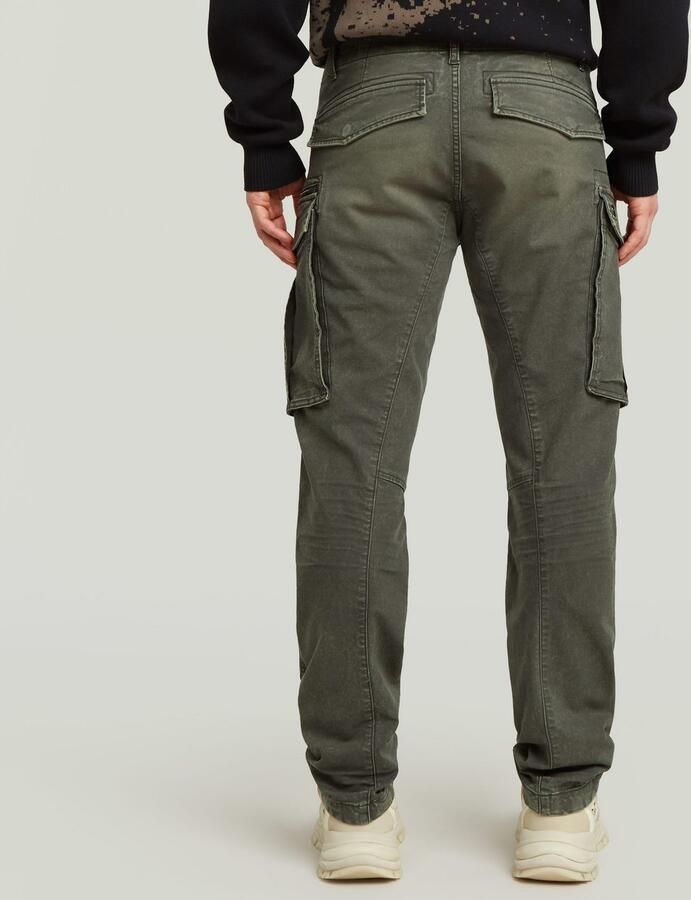 G-Star Raw Regular fit broek met cargozakken model 'Rovic zip 3d' - Foto 7