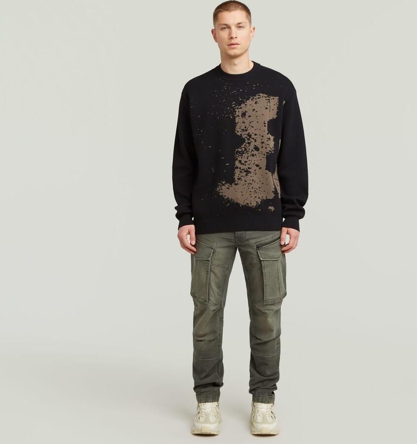 G-Star Raw Regular fit broek met cargozakken model 'Rovic zip 3d' - Foto 5