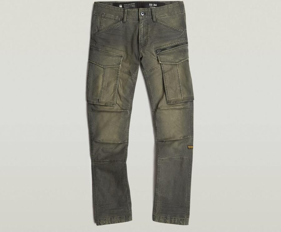 G-Star Raw Regular fit broek met cargozakken model 'Rovic zip 3d' - Foto 6