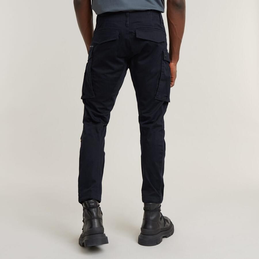 G-Star RAW Rovic Zip 3D Regular Tapered Broek Donkerblauw Heren