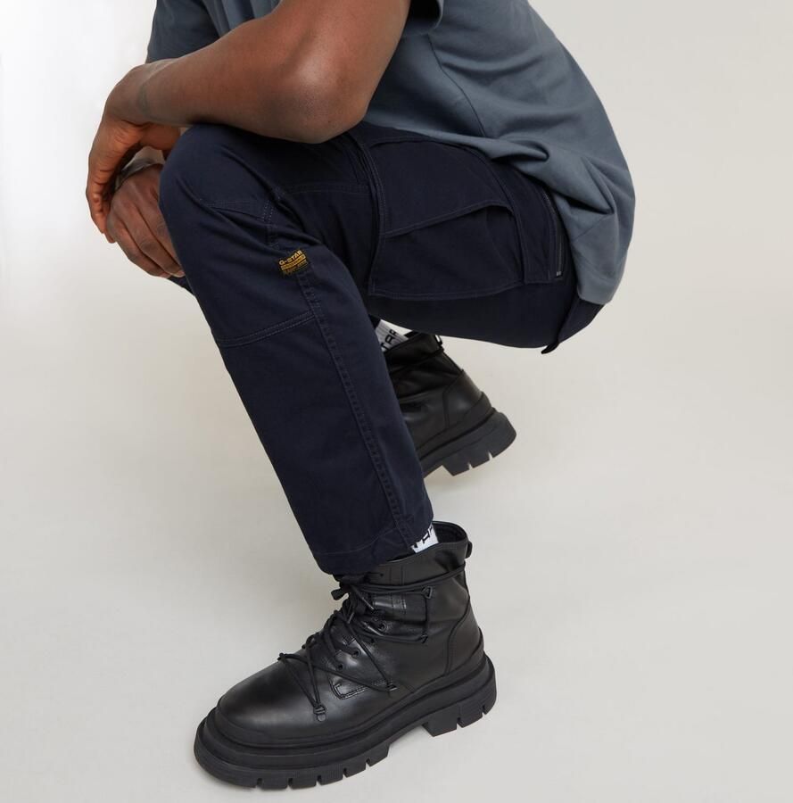 G-Star RAW Rovic Zip 3D Regular Tapered Broek Donkerblauw Heren - Foto 4