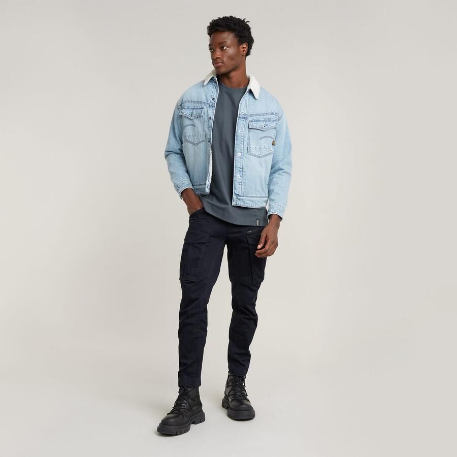 G-Star RAW Rovic Zip 3D Regular Tapered Broek Donkerblauw Heren - Foto 2