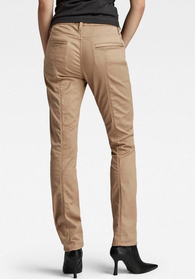 G-Star RAW High Skinny Broek Beige Dames - Foto 4