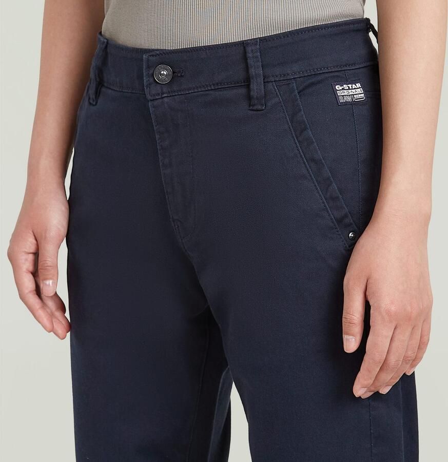 G-Star RAW Kate Boyfriend Chino Donkerblauw Dames - Foto 4