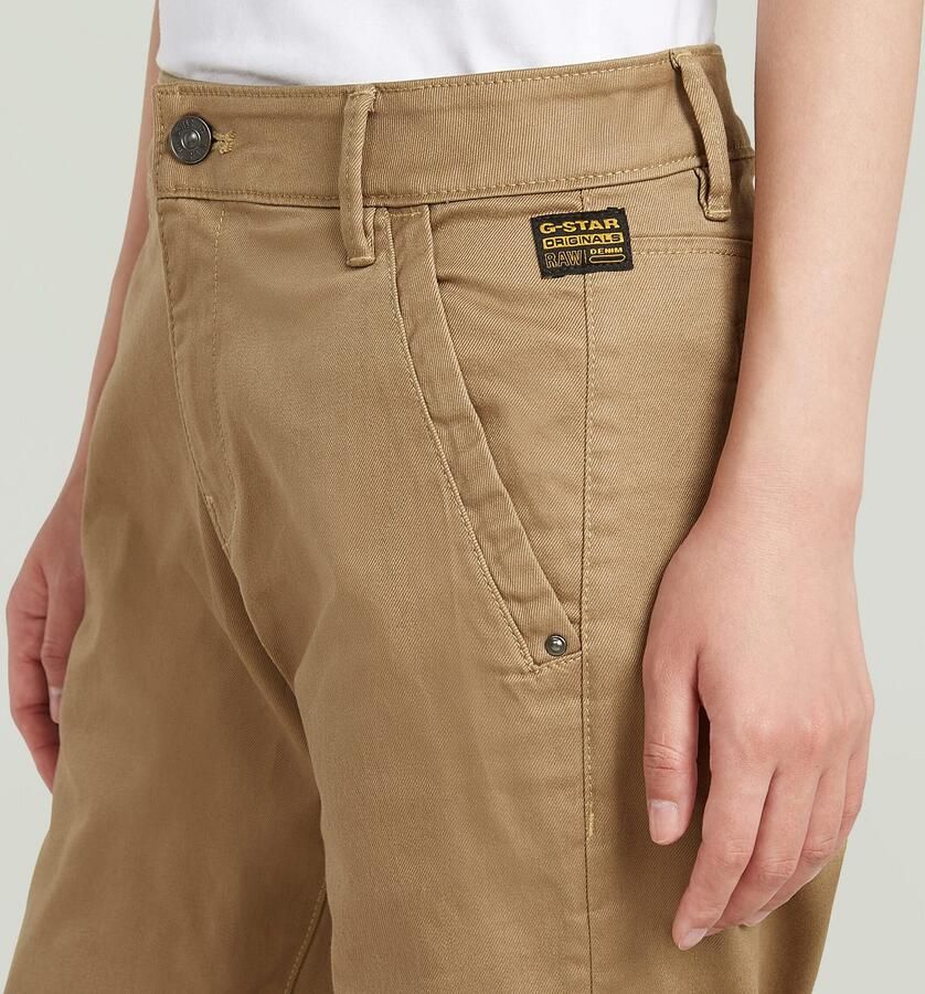 G-Star RAW Kate Boyfriend Chino Beige Dames - Foto 4
