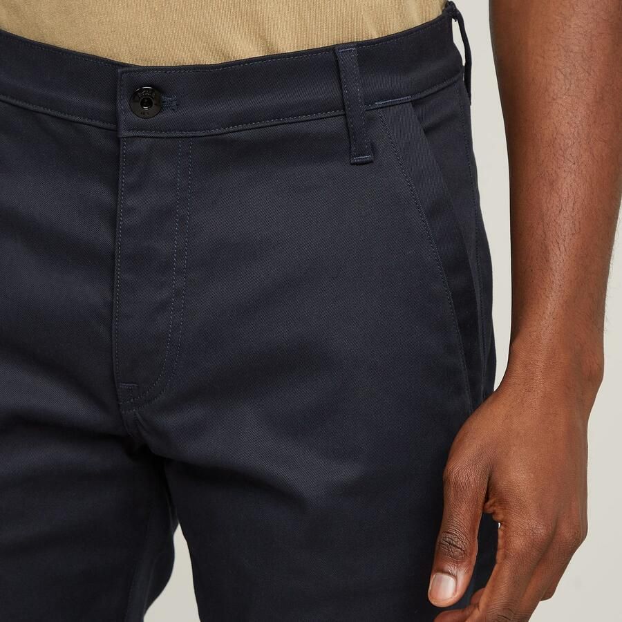 G-Star Raw Tapered fit chino met ceintuurlussen model 'Morry' - Foto 2