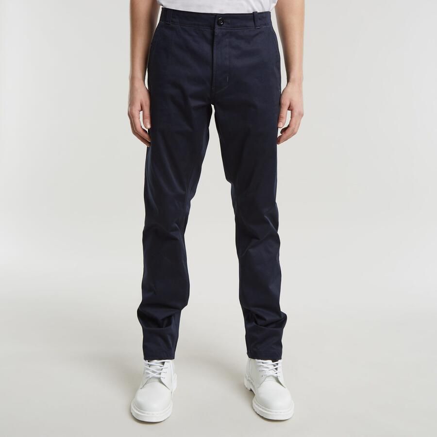 G-Star RAW Mosa Straight Chino Donkerblauw Heren - Foto 8