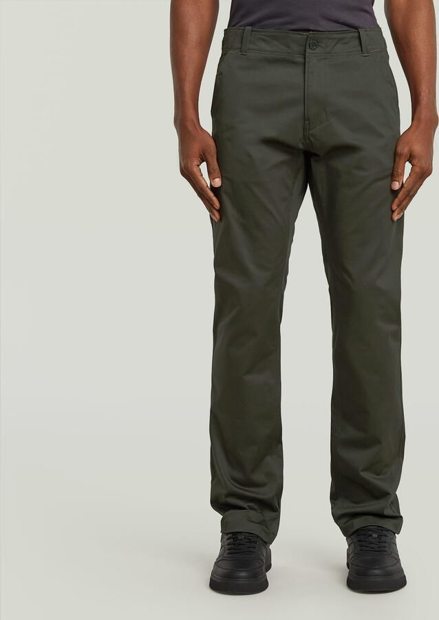 G-Star RAW Mosa Straight Chino Grijs Heren - Foto 7
