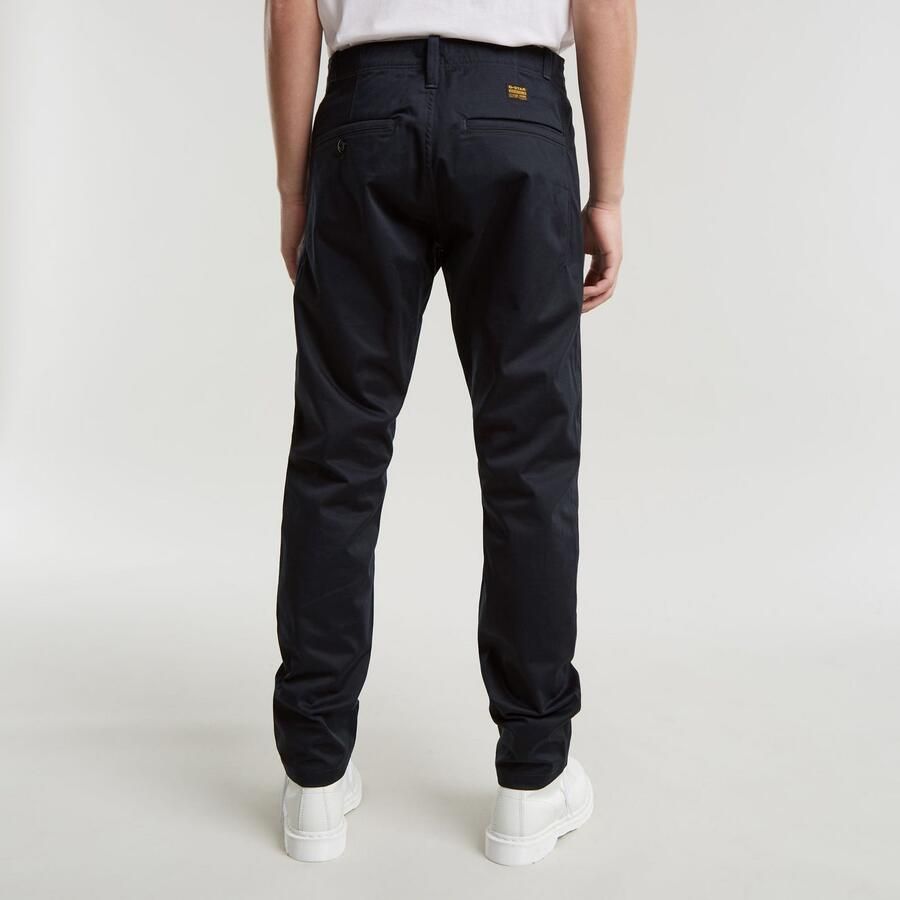 G-Star RAW Mosa Straight Chino Donkerblauw Heren - Foto 3