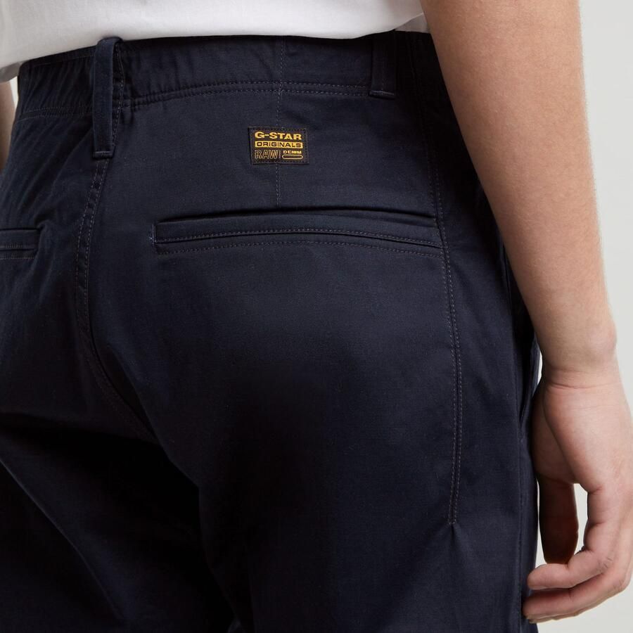 G-Star RAW Mosa Straight Chino Donkerblauw Heren - Foto 4