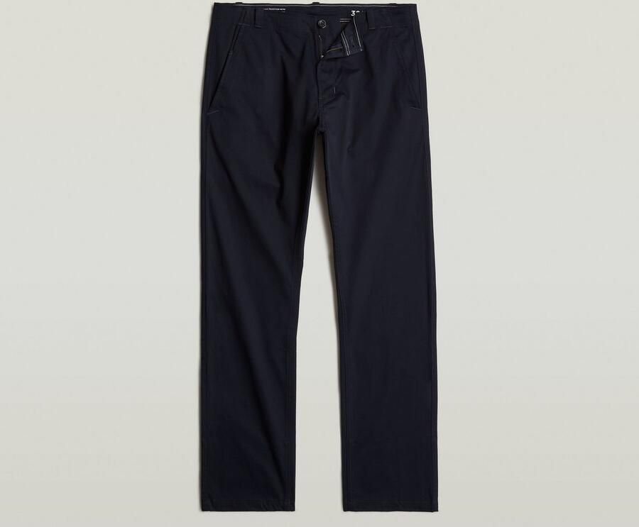 G-Star RAW Mosa Straight Chino Donkerblauw Heren - Foto 7