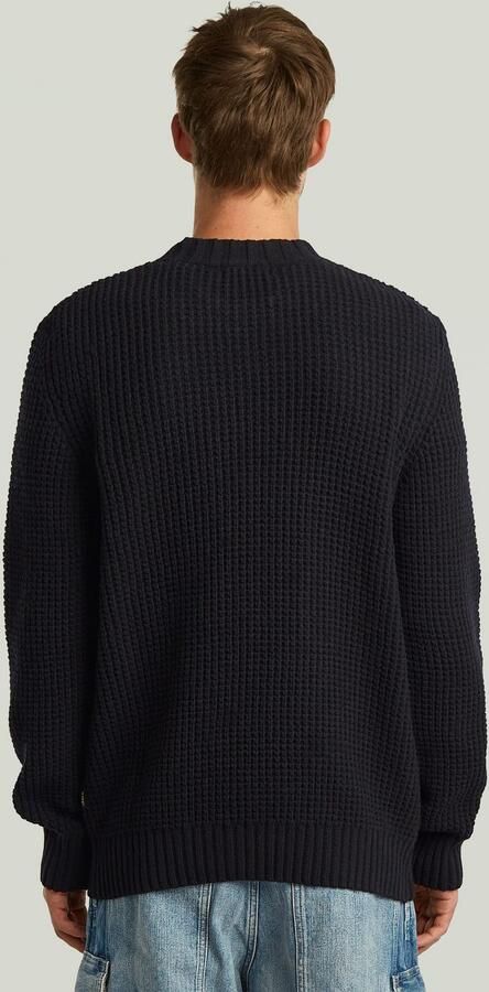 G-Star RAW Gebreide trui Chunky Knit in regular fit met ronde hals - Foto 4