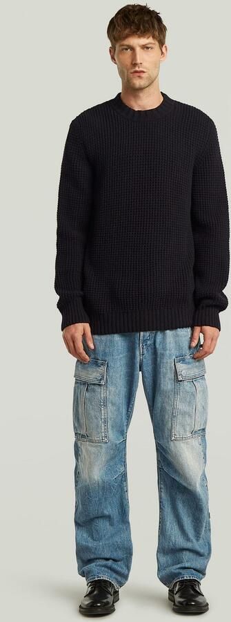 G-Star RAW Gebreide trui Chunky Knit in regular fit met ronde hals - Foto 5
