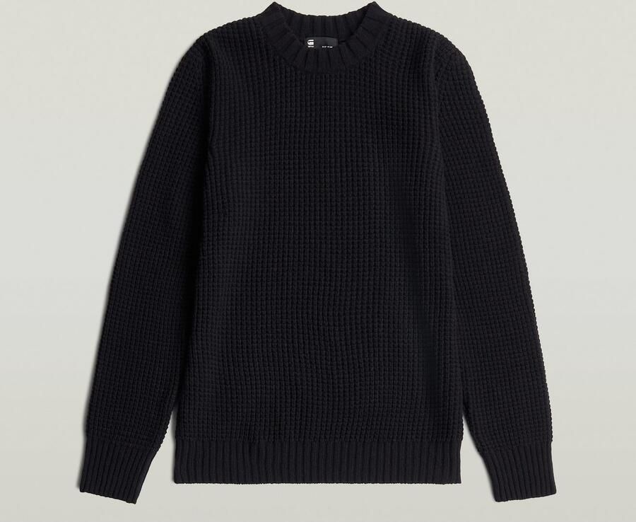 G-Star RAW Gebreide trui Chunky Knit in regular fit met ronde hals - Foto 3
