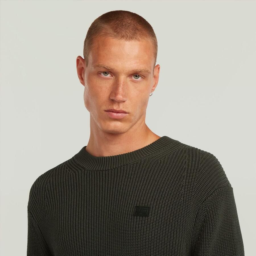 G-Star RAW Gebreide trui met ronde hals