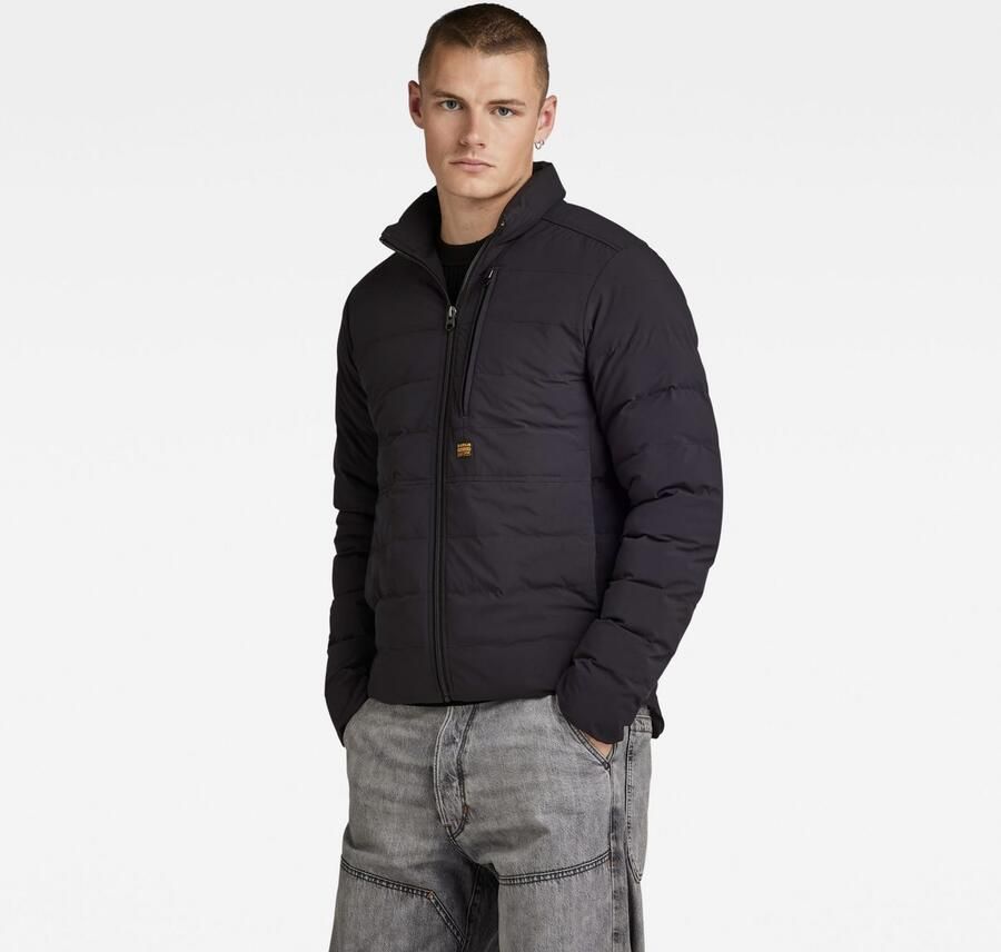 G-Star Raw Gewatteerd jack met opstaande kraag model 'Foundation' - Foto 13