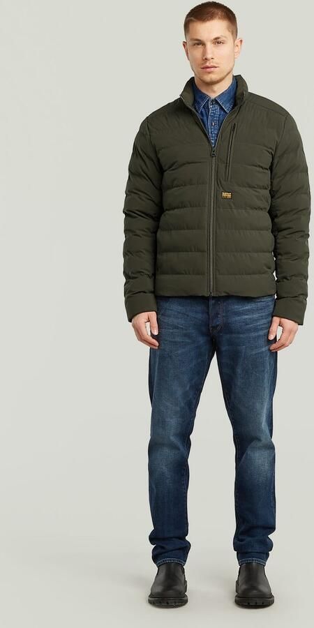 G-Star Raw Gewatteerd jack met labelpatch model 'Foundation - Foto 10