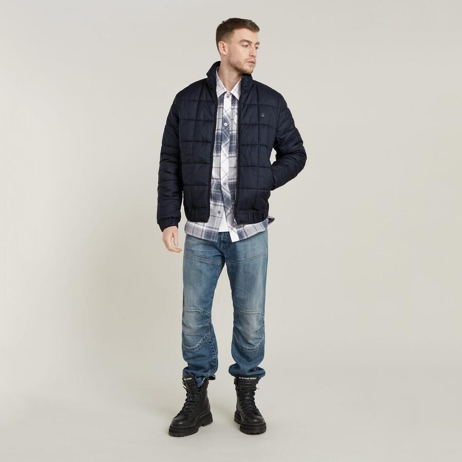 G-Star Raw Gewatteerd jack met opstaande kraag model 'Meefic' - Foto 4