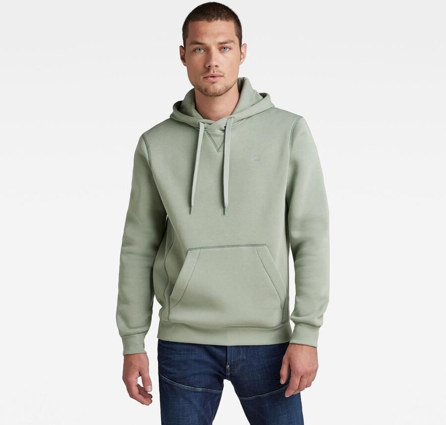 G-Star RAW hoodie met biologisch katoen iceberg green - Foto 7
