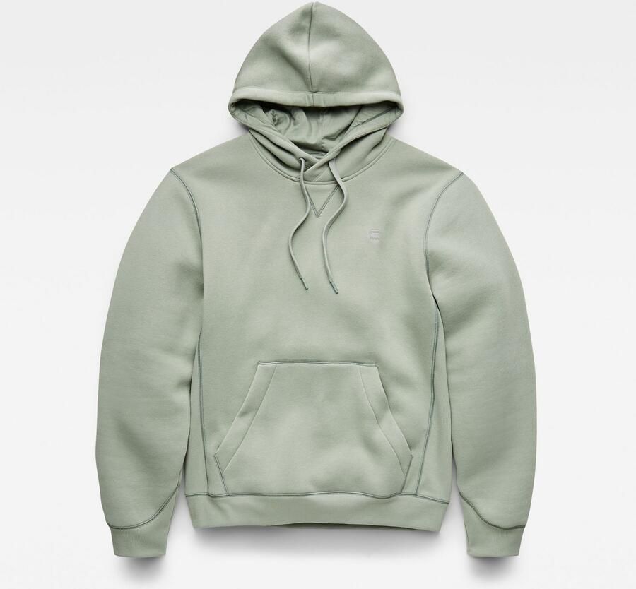 G-Star RAW hoodie met biologisch katoen iceberg green - Foto 6