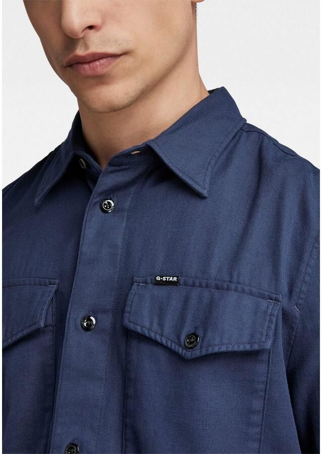 G-Star Raw Slim fit vrijetijdsoverhemd met borstzakken - Foto 11