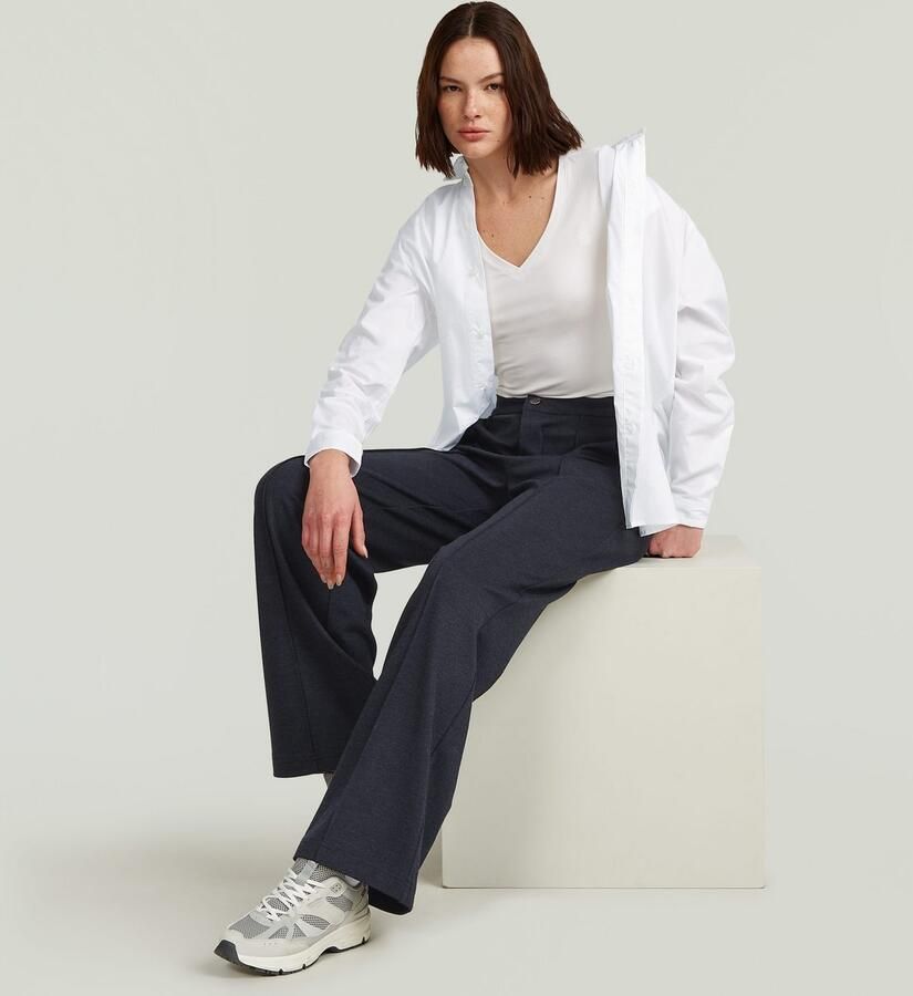 G-Star RAW Jerseybroek Dressed Jersey Pants met een comfortabele elastische band achter - Foto 3