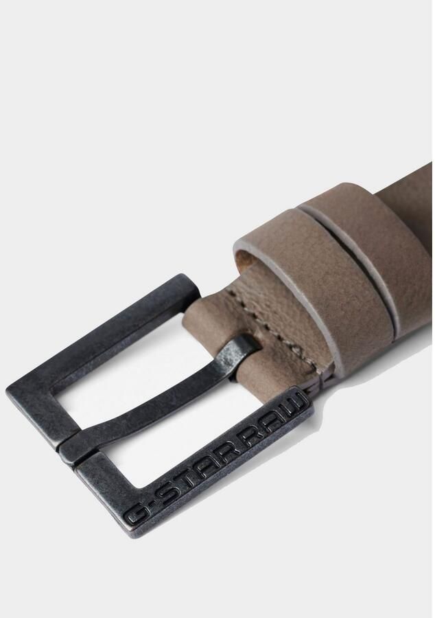 G-Star Raw Leren riem met doornsluiting model 'New duko' - Foto 8