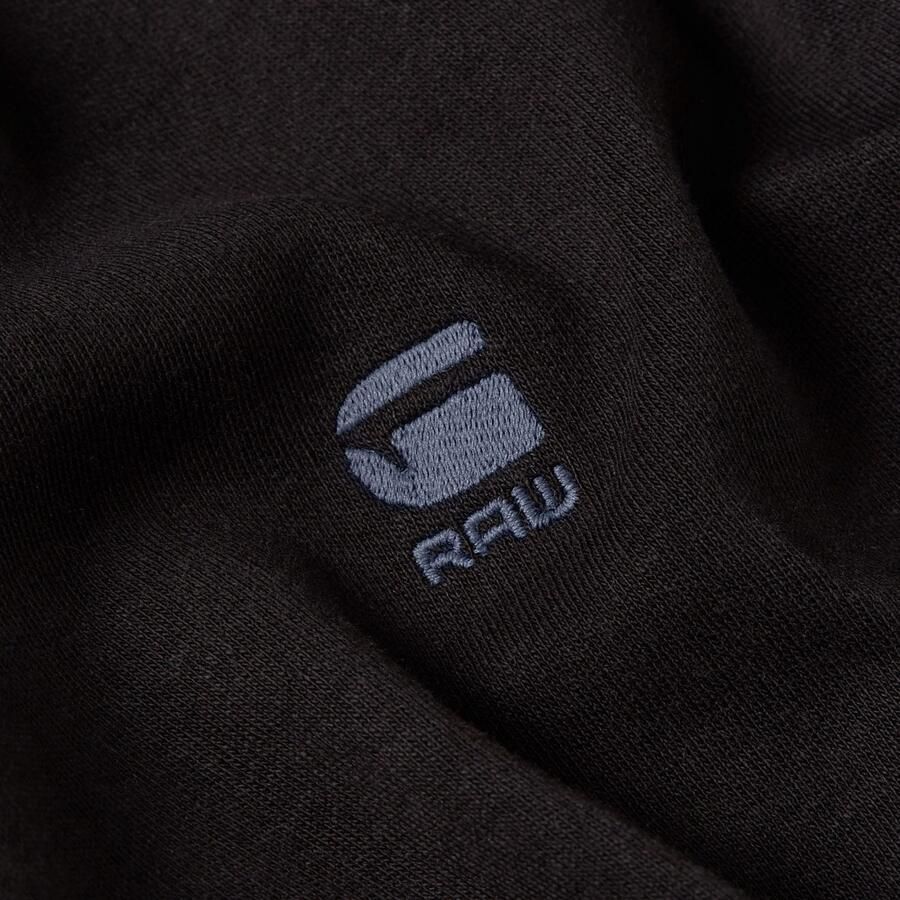 G-Star RAW Longsleeve Nifous R met geribbelde inzet aan de voorkant