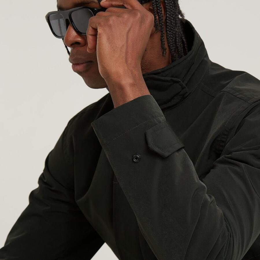 G-Star RAW Outdoorjack Garber Trench met verborgen knopen - Foto 3