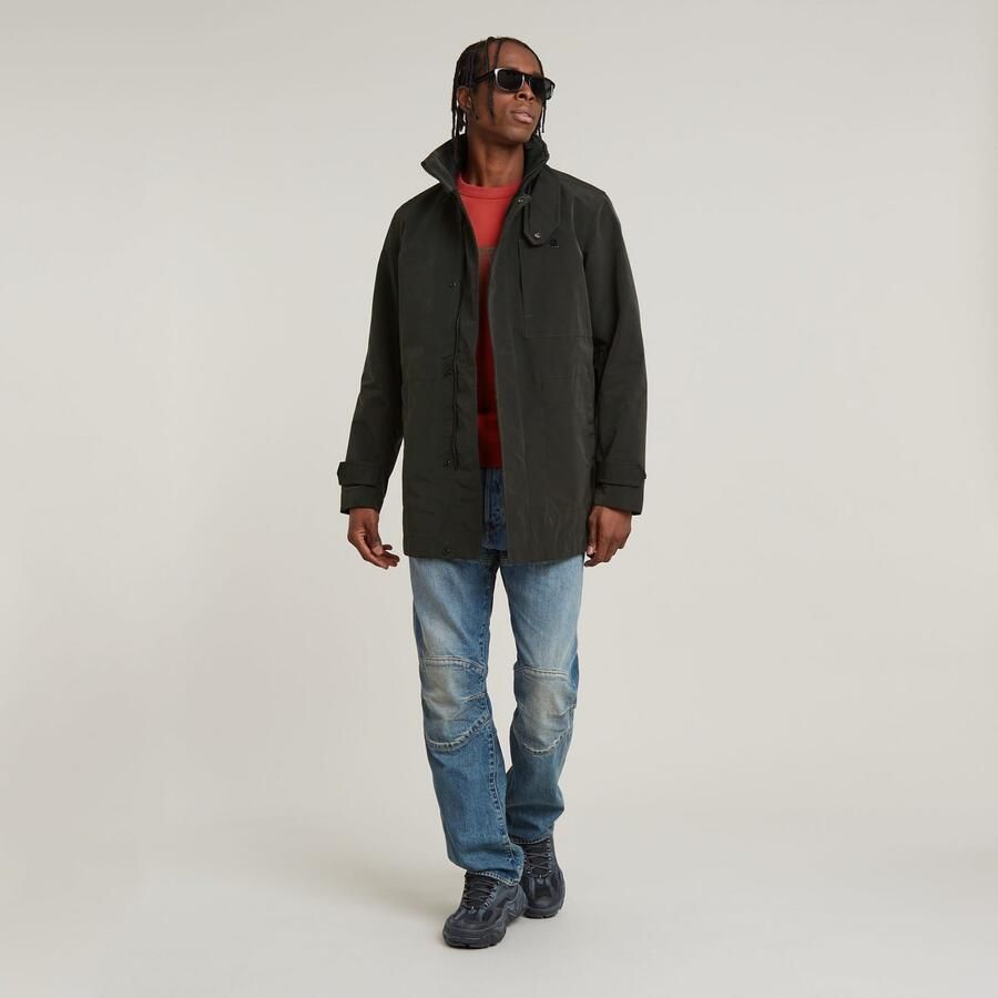 G-Star RAW Outdoorjack Garber Trench met verborgen knopen - Foto 4