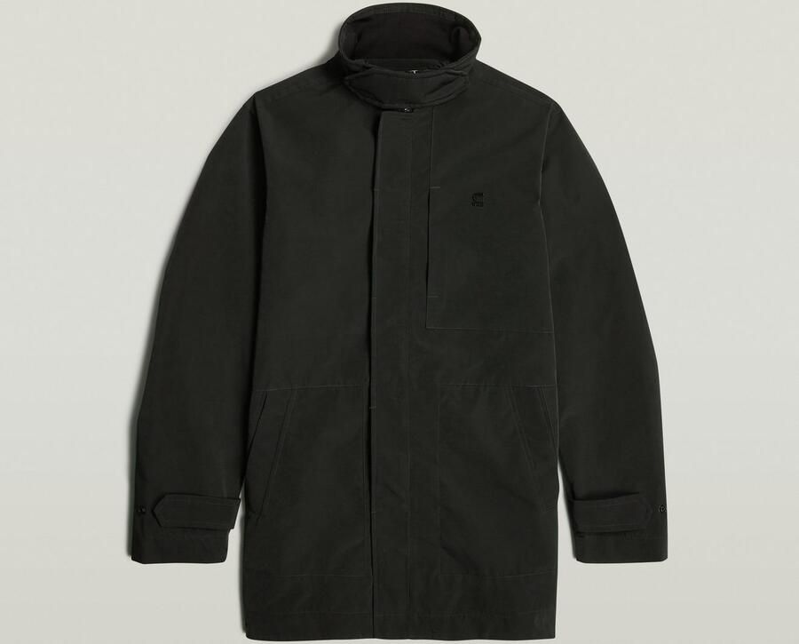 G-Star RAW Outdoorjack Garber Trench met verborgen knopen - Foto 6