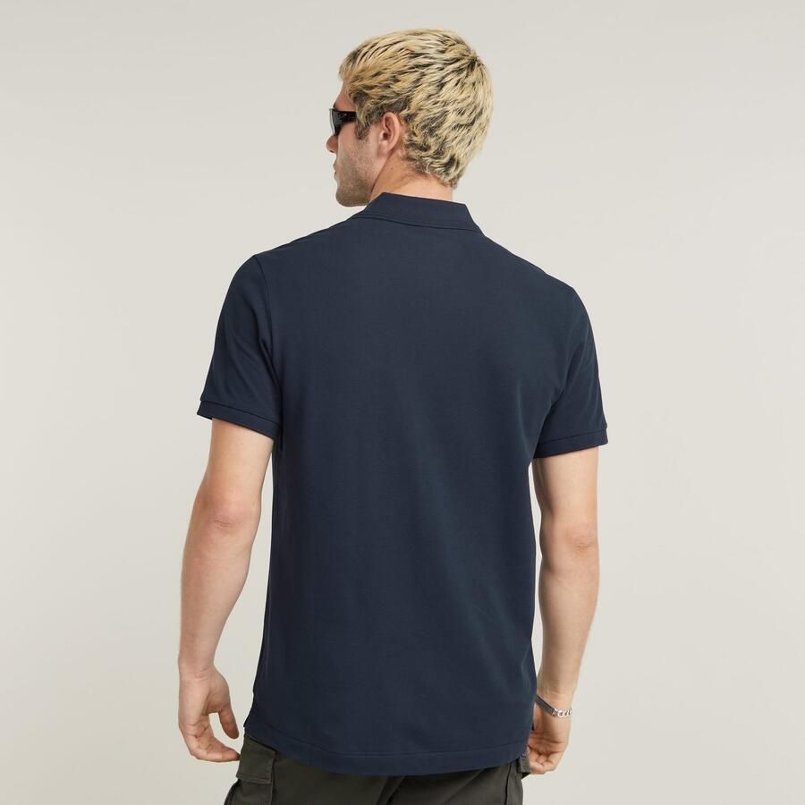 G-STAR RAW Heren Polo's & T-shirts Dunda Slim Polo S s Donkerblauw - Foto 9