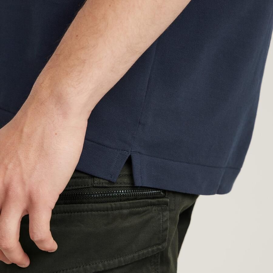 G-STAR RAW Heren Polo's & T-shirts Dunda Slim Polo S s Donkerblauw - Foto 10