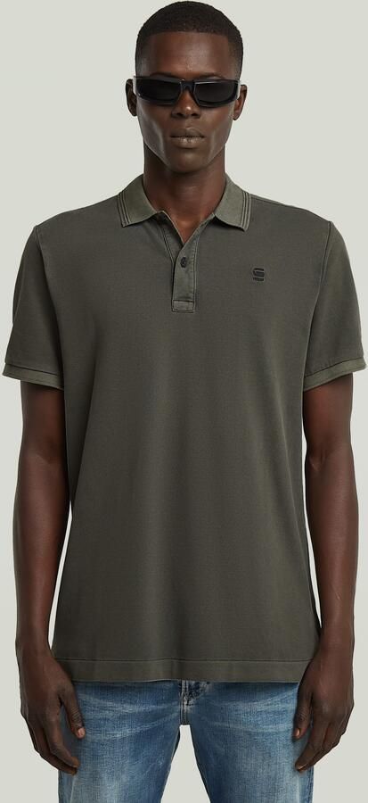 G-Star RAW Poloshirt Dunda slim fit Logoborduursel op borsthoogte - Foto 7