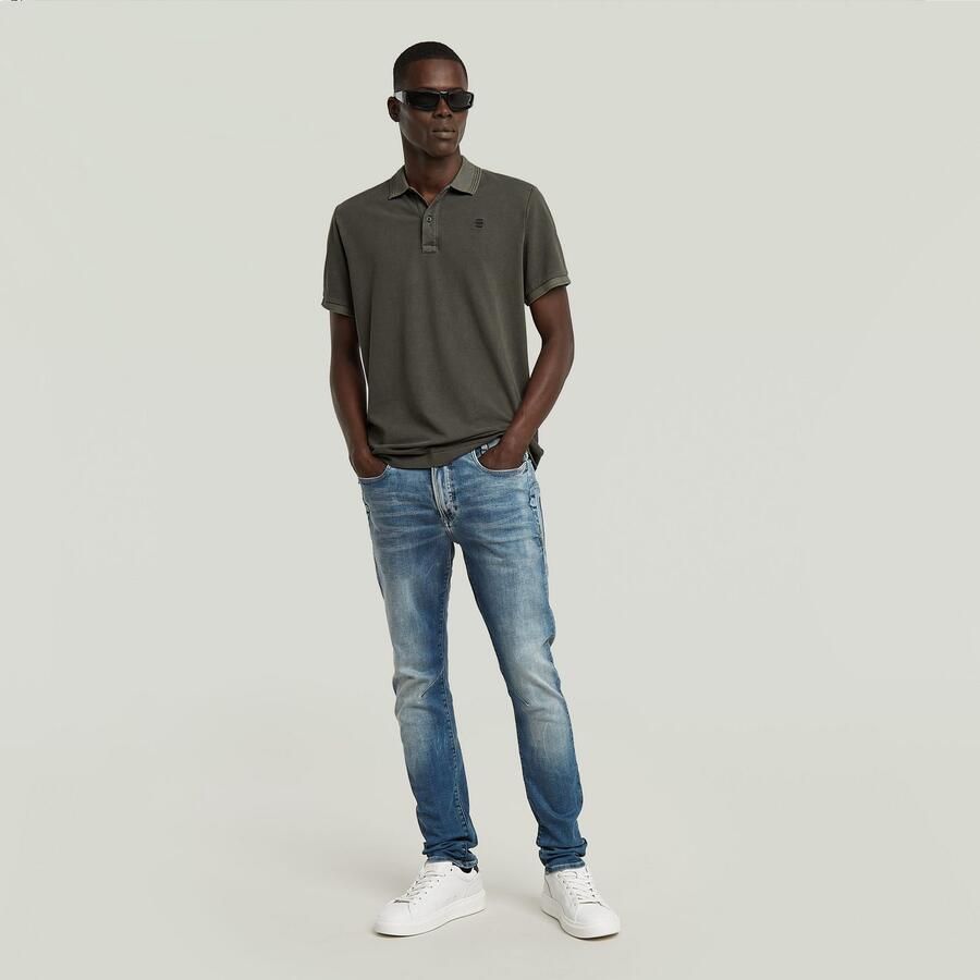 G-Star RAW Poloshirt Dunda slim fit Logoborduursel op borsthoogte - Foto 2