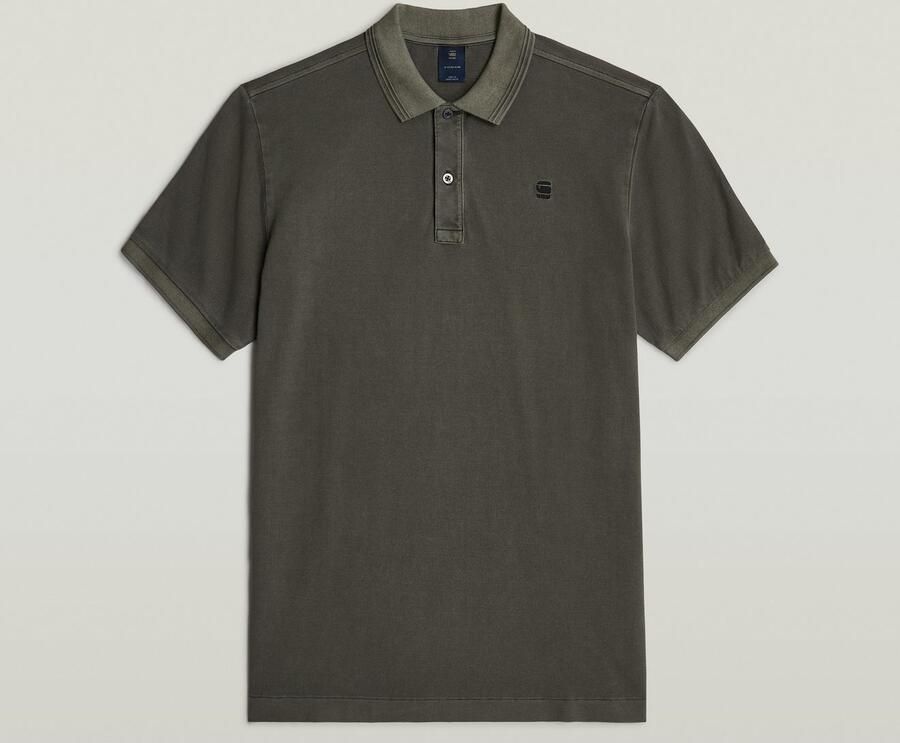 G-Star RAW Poloshirt Dunda slim fit Logoborduursel op borsthoogte - Foto 4