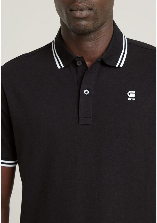 G-Star Raw Polo Shirt Korte Mouw Polo slim stripe manches longues Dunda - Foto 16